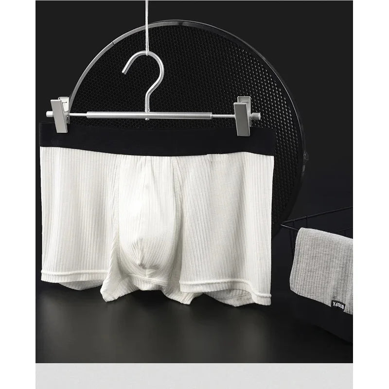 Comfortable Men's Boxer Shorts with Big Scrotal Pocket