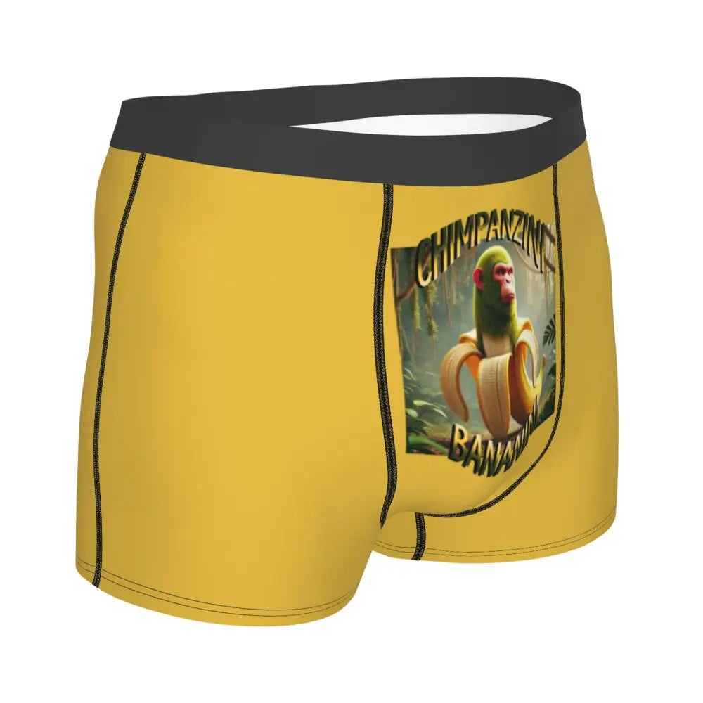 Men's Boxer Shorts Brr Brr Patapim Funny Italian Brainrot