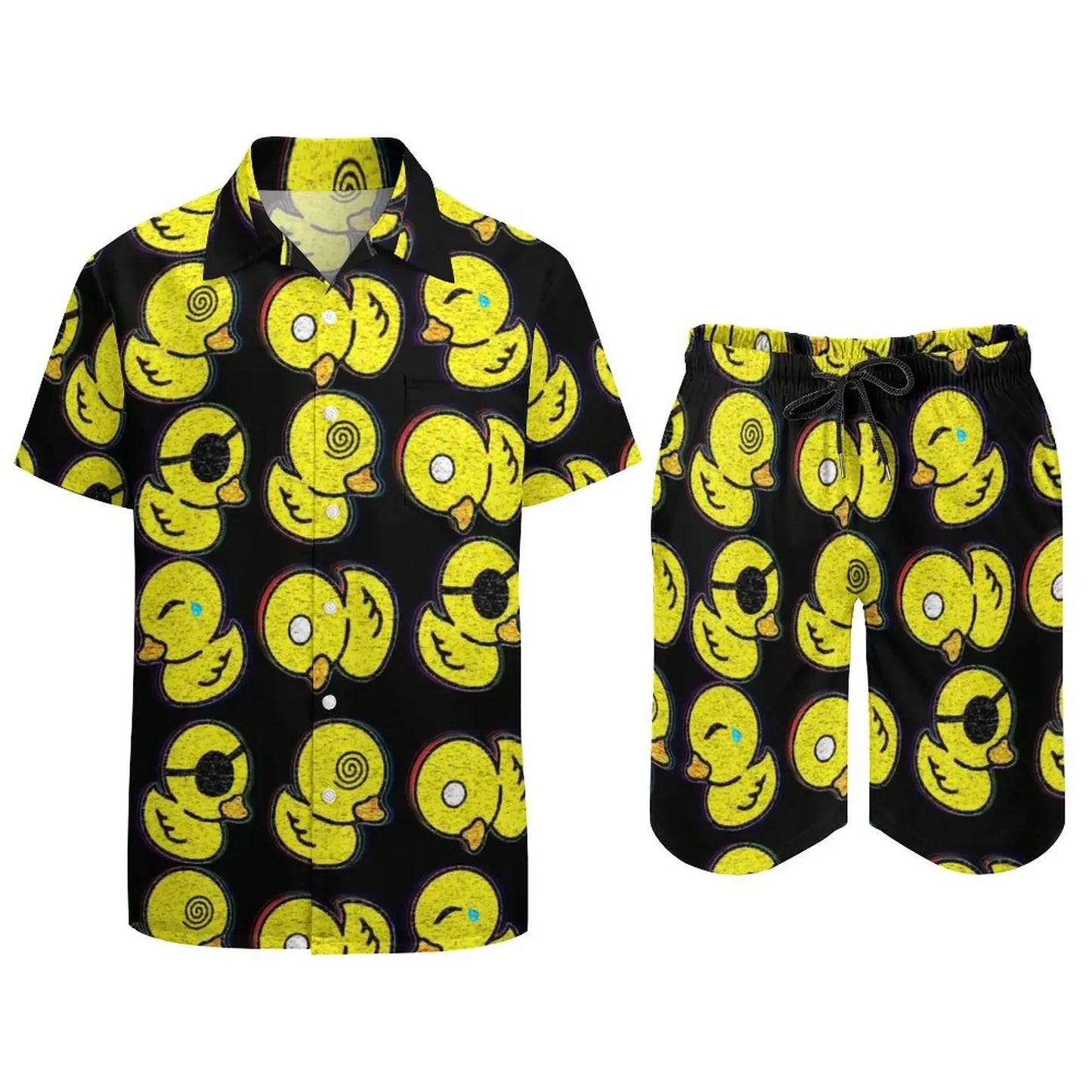 Psychedelic Magic Mushroom Men 2Pcs Casual Set
