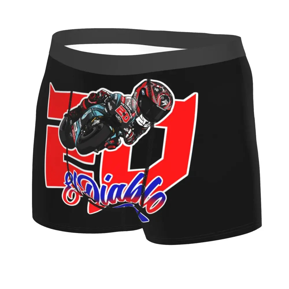 Boxer Shorts Custom Fabio Quartararo Men Underwear
