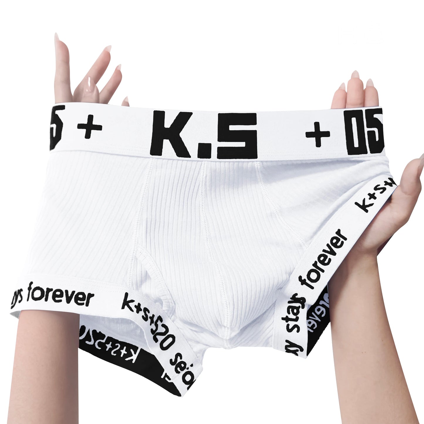 Men's Cotton Breathable Letter Printed Boxershorts