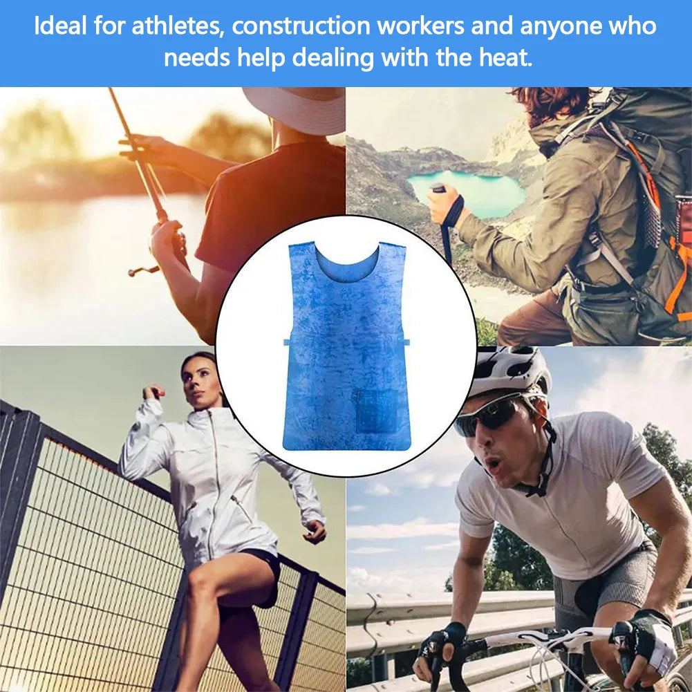 Cooling Vest for Men and Women, Lightweight Microfiber