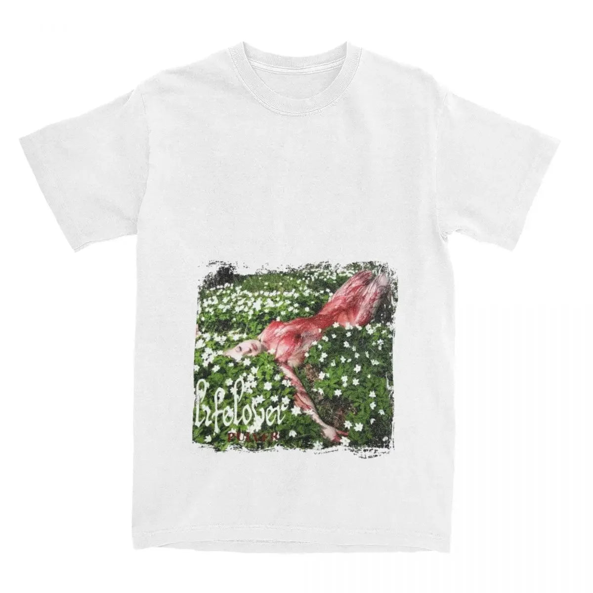 Lifelover Band Cotton Casual T-Shirt for Men and Women
