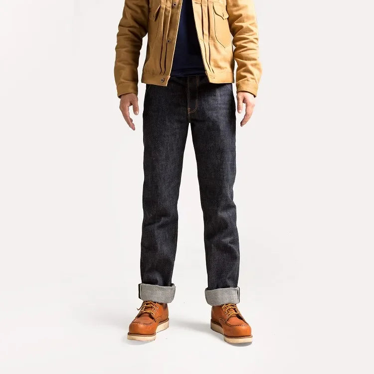 Red Tornado Men's Blacksmith Jeans Slim Denim Back-Buckle Pants