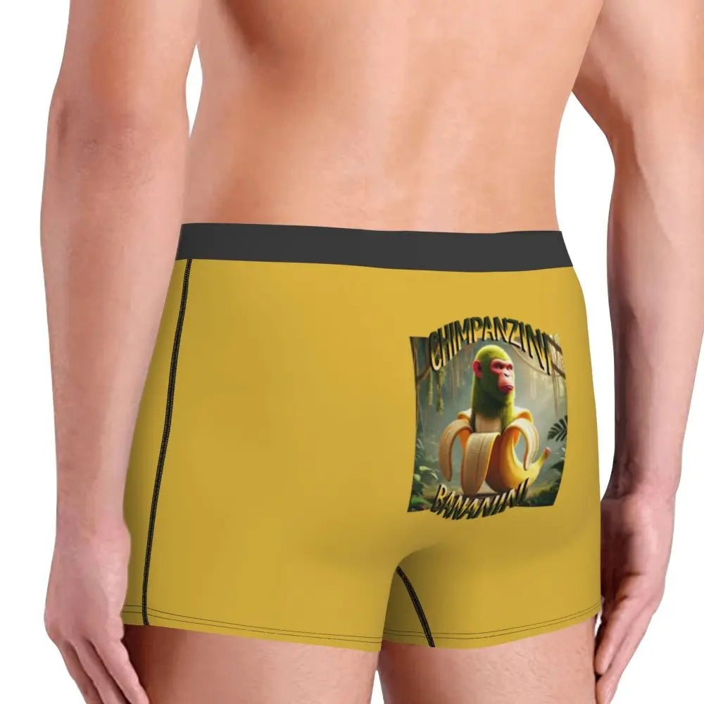 Men's Boxer Shorts Brr Brr Patapim Funny Italian Brainrot