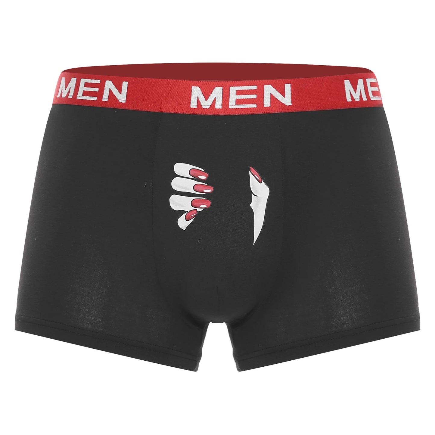 Mens Funny Print Boxer Shorts 3Pcs Set by Oyolan