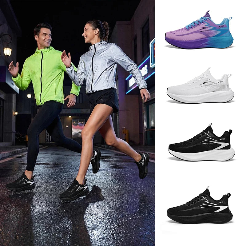 Marathon Running Shoes Men Sports Cushion Carbon Board Breathable Lightweight Comfortable Women's Athletic Speciality Sneakers