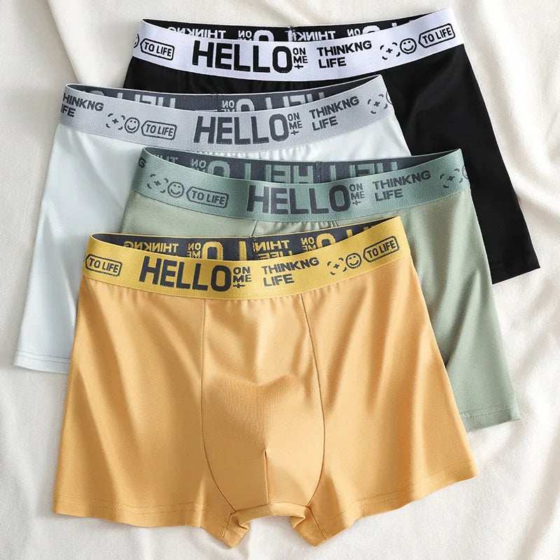 Men's Large Size Breathable Polyester Sports Briefs