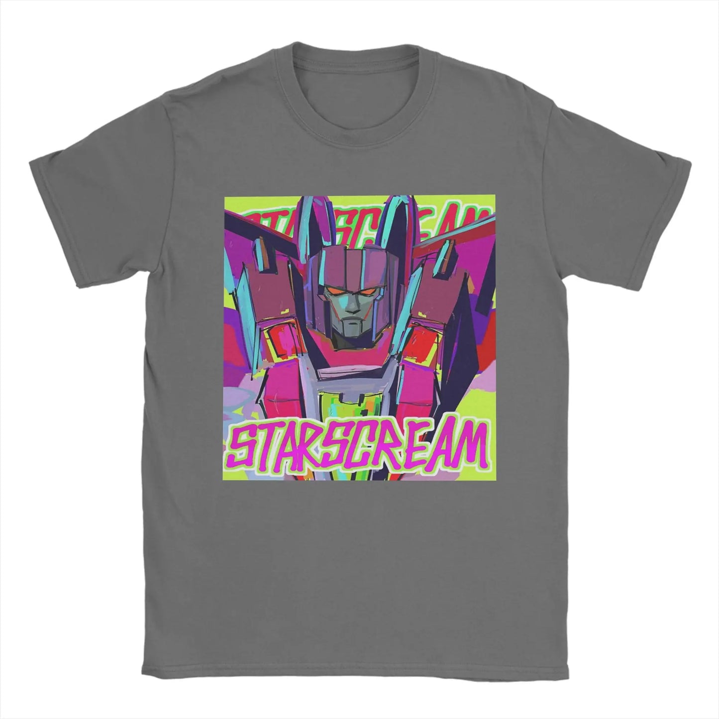 StarScream Men's Women's T Shirt Pure Cotton Graphic Printed Tee Shirt