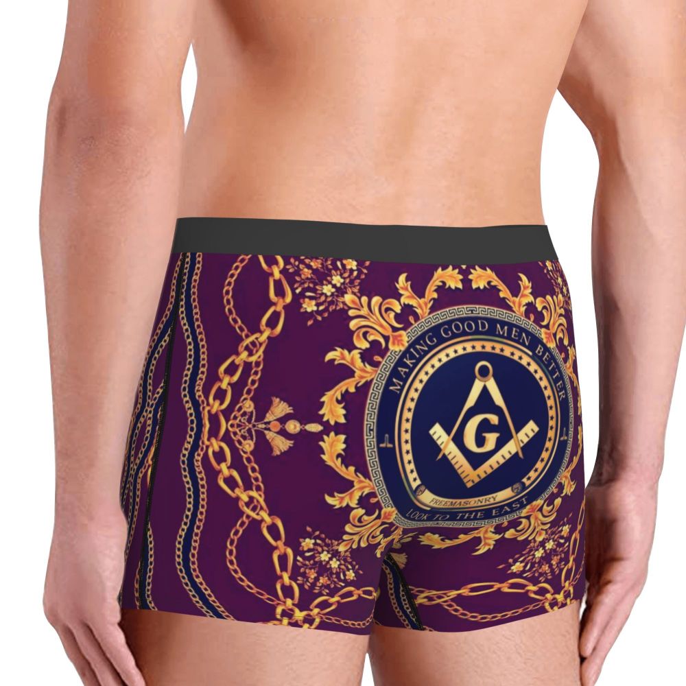 Breathable Gaianata Gemogoro Ghidra Masonic Freemason Briefs