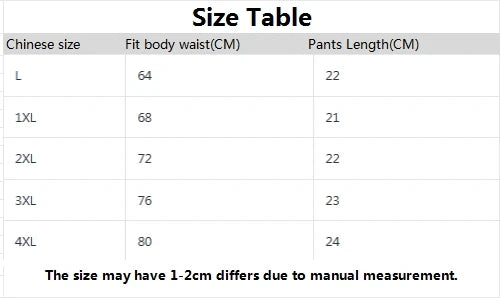 Men's Boxer Shorts Plus Size 4 Pack