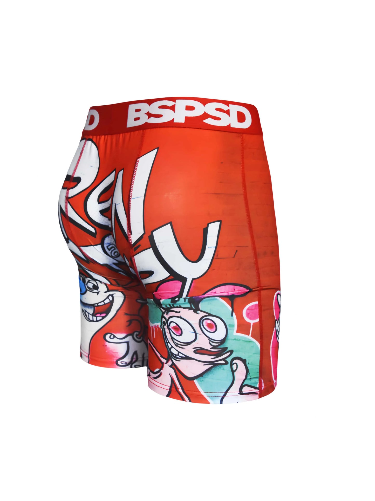 Men's Printed Boxer Shorts Ren & Stimpy
