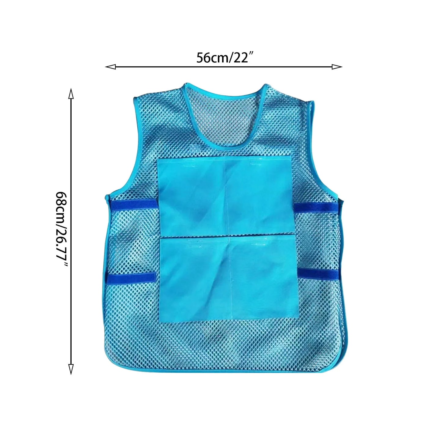 Summer Cycling Vest with Ice Packs for Outdoor Use