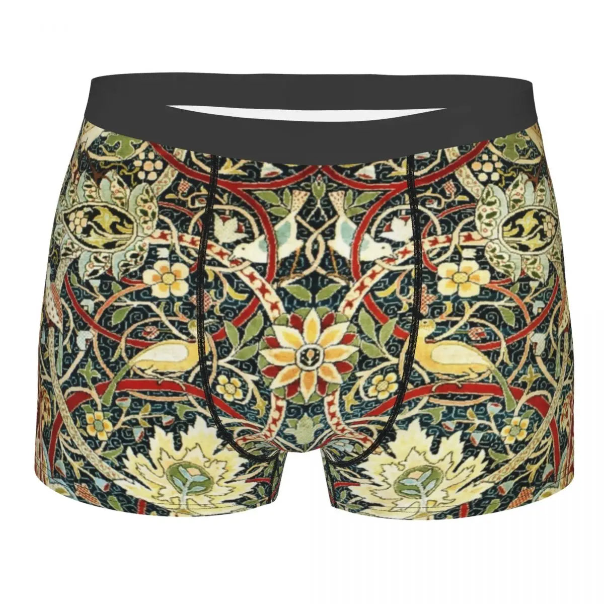 Breathable Cotton Polyester Boxer Shorts for Men