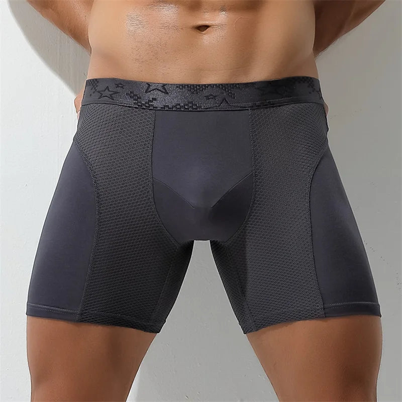 Extra Long Men's Boxer Briefs for Running and Training