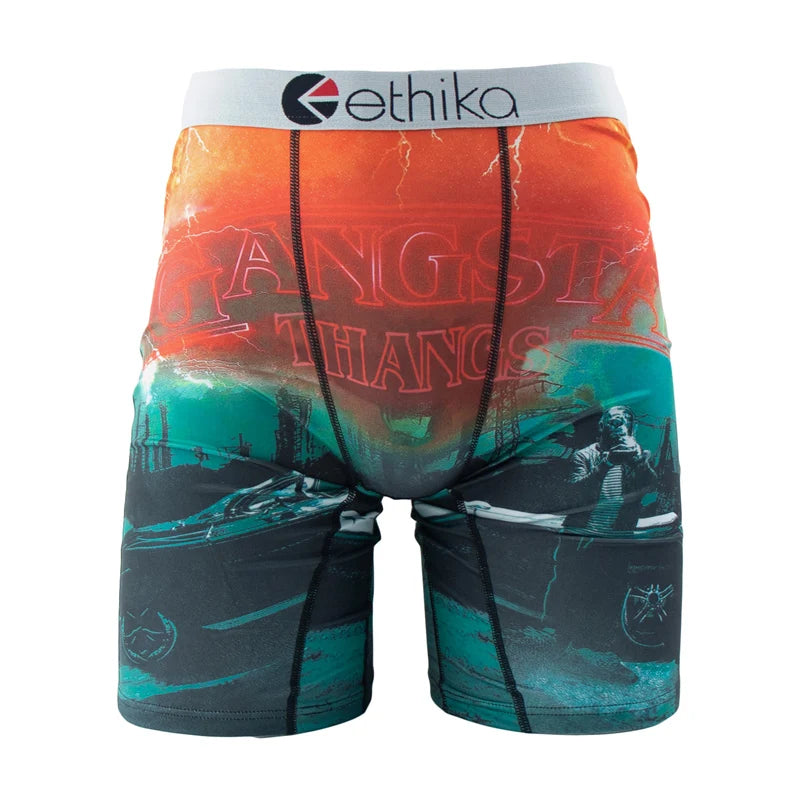 ETHIKA Men Underwear Boxers 1Pcs Breathable Mesh  Swimming Underpants