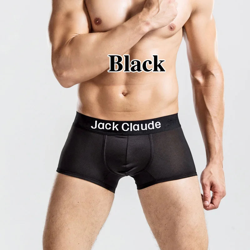 Men's Boxer Shorts Soft Elastane Polyester Blend Underwear