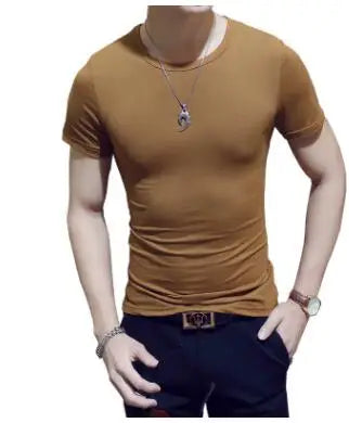 New Top Tees Man T Shirt Fitness T-shirts Mens V Neck Man T-shirt for Male Tshirts 4XL Plus Size Oversized T Shirt  Men Clothing