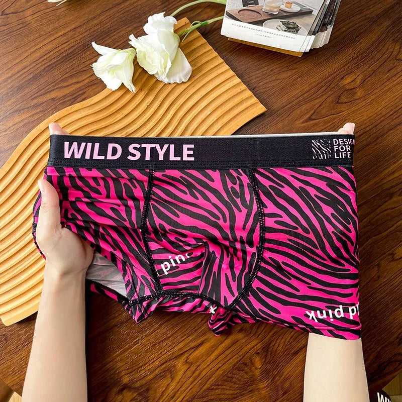 Men's Boxer Shorts Leopard Print Underwear