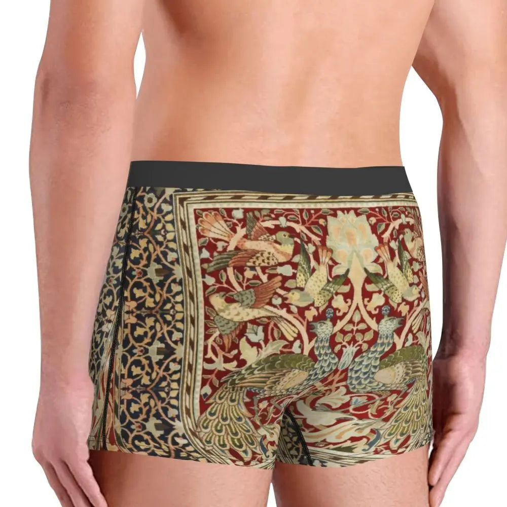 Breathable Cotton Polyester Boxer Shorts for Men