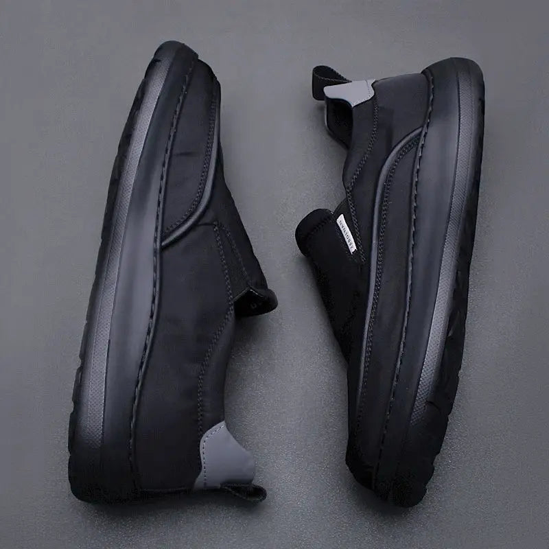 Men's Lightweight Canvas Slip On Loafers for Spring