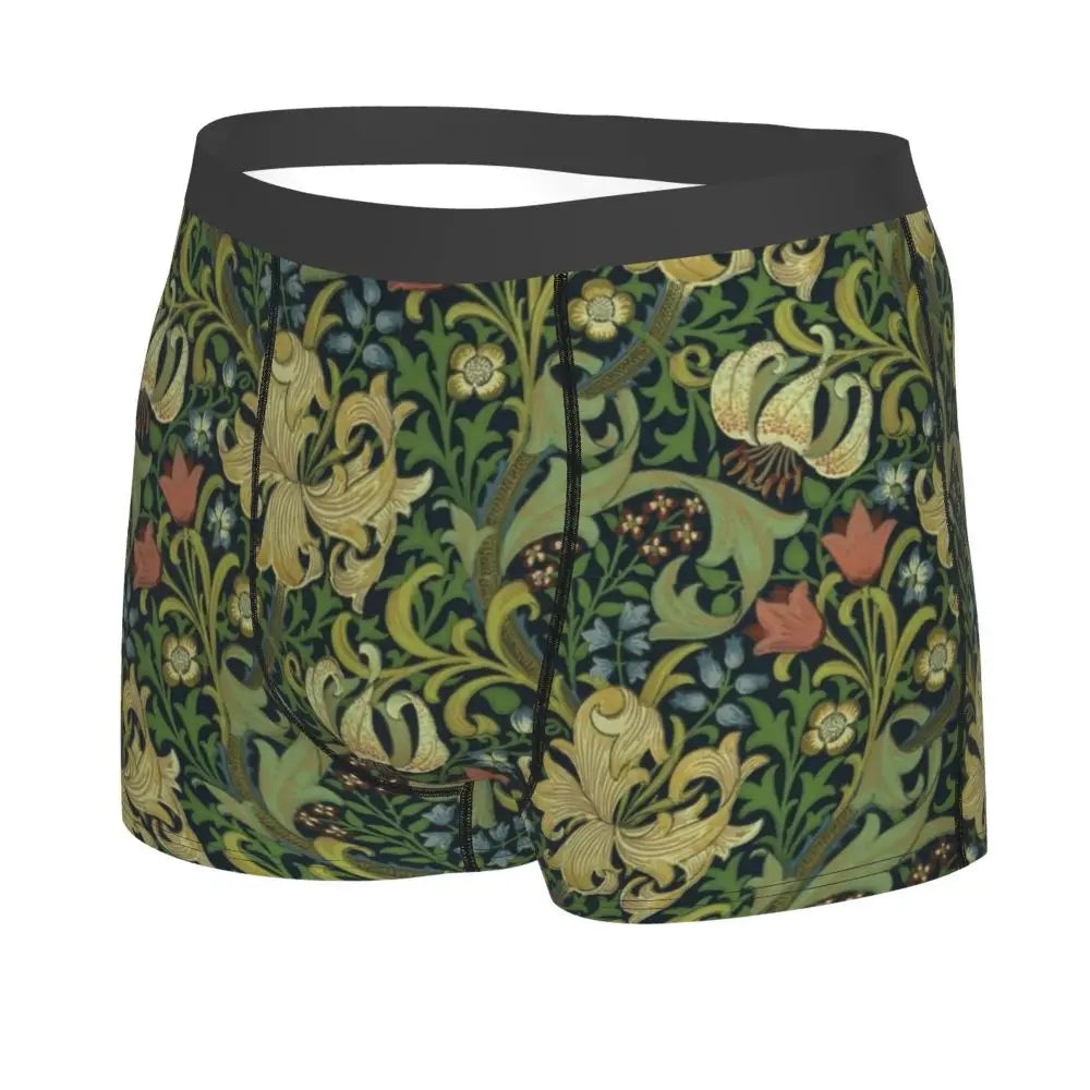 Breathable Cotton Polyester Boxer Shorts for Men