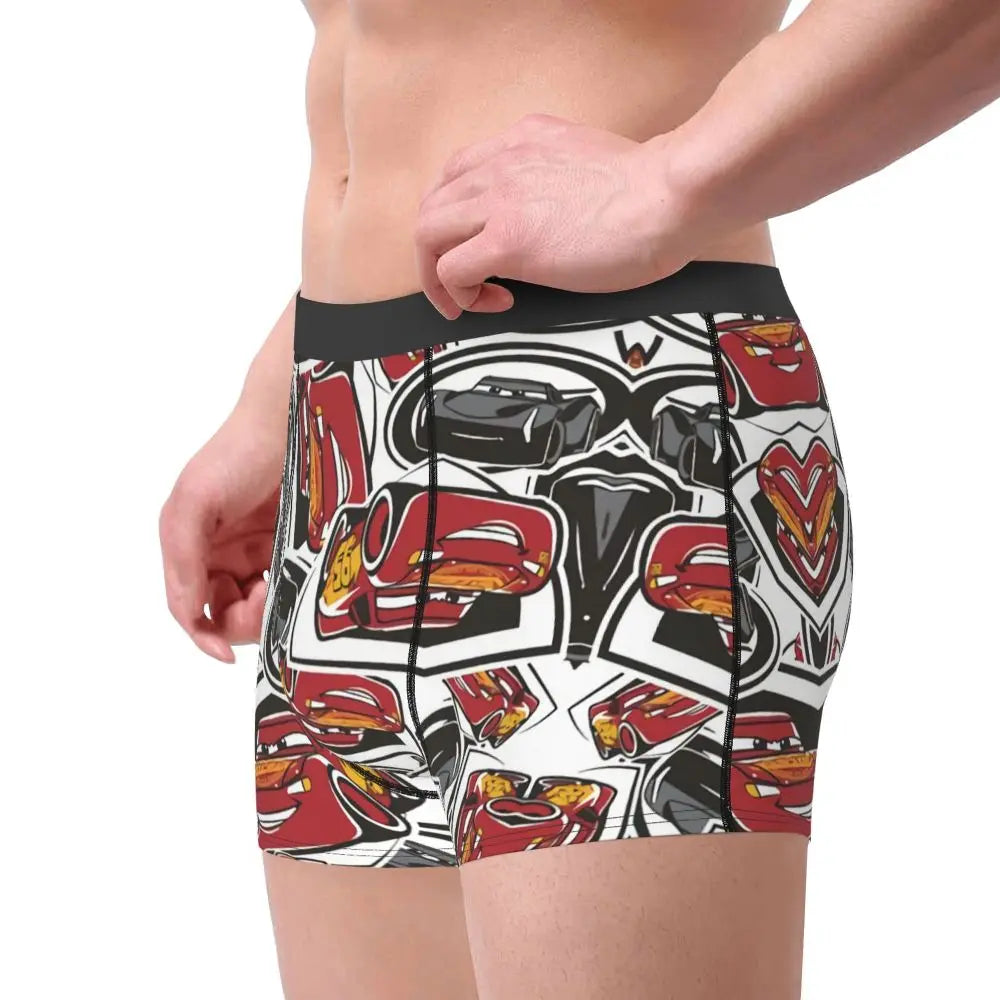 Lightning McQueen Cars Boxer Shorts for Men