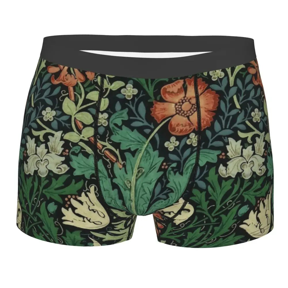 Breathable Cotton Polyester Boxer Shorts for Men