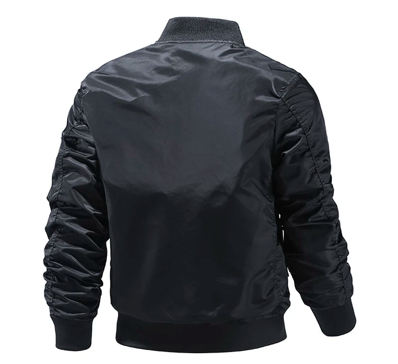 Bomber Jacket Men Winter Autumn College Camouflage Jacket