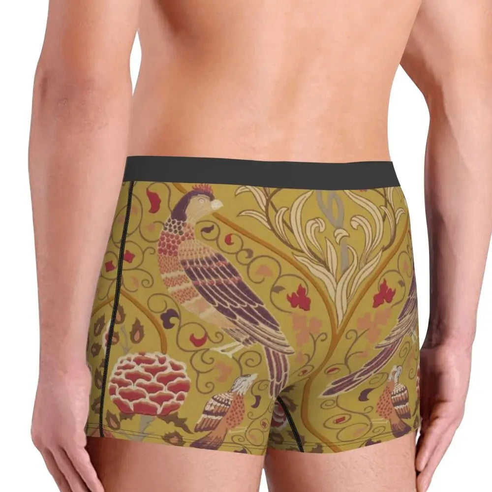 Breathable Cotton Polyester Boxer Shorts for Men