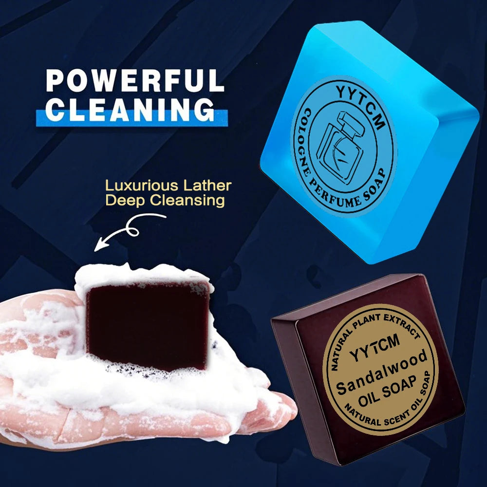 Sandalwood Cologne Soap 70g Handmade Bath Soap