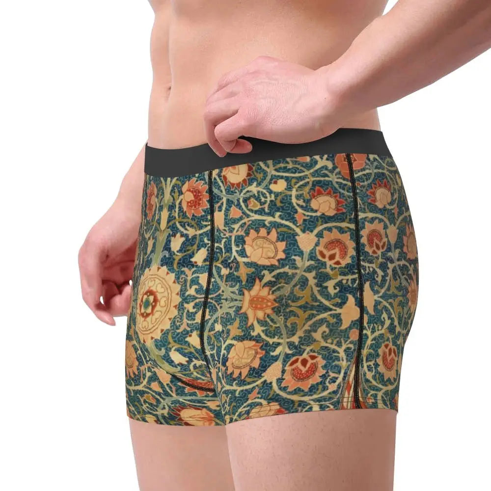 Breathable Cotton Polyester Boxer Shorts for Men