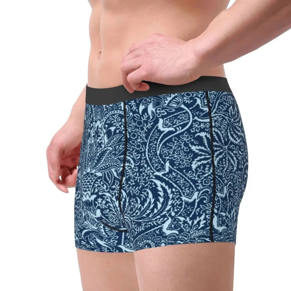 Breathable Cotton Polyester Boxer Shorts for Men