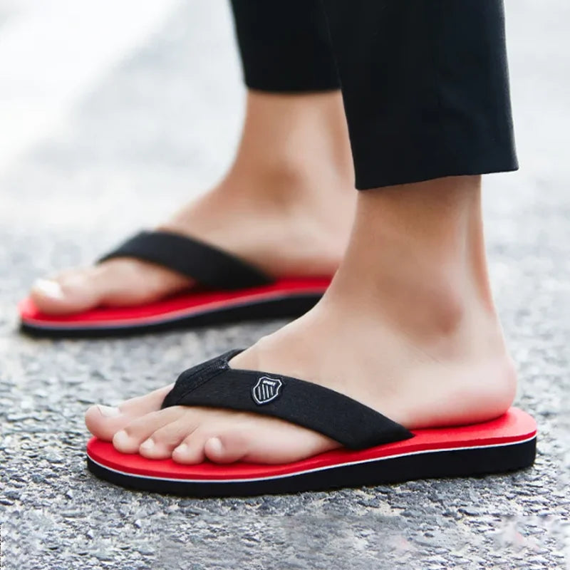 Men's Summer Beach Flip Flops Casual EVA Slippers