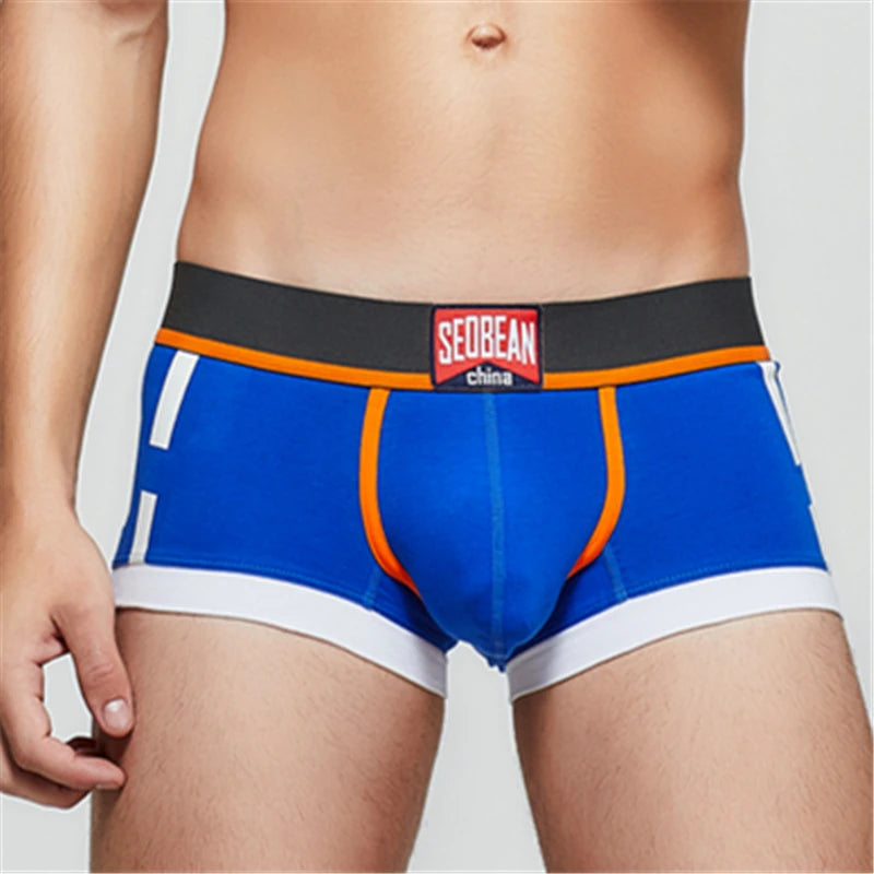 Men's Cotton Boxer Shorts Underwear