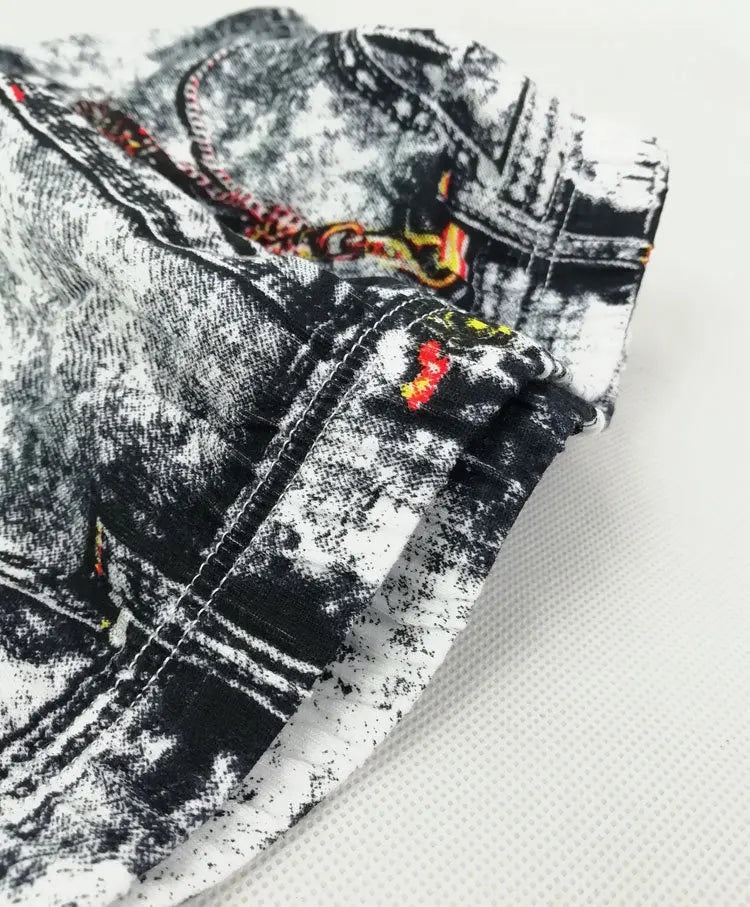 Men's Cotton 3D Print Boxer Shorts