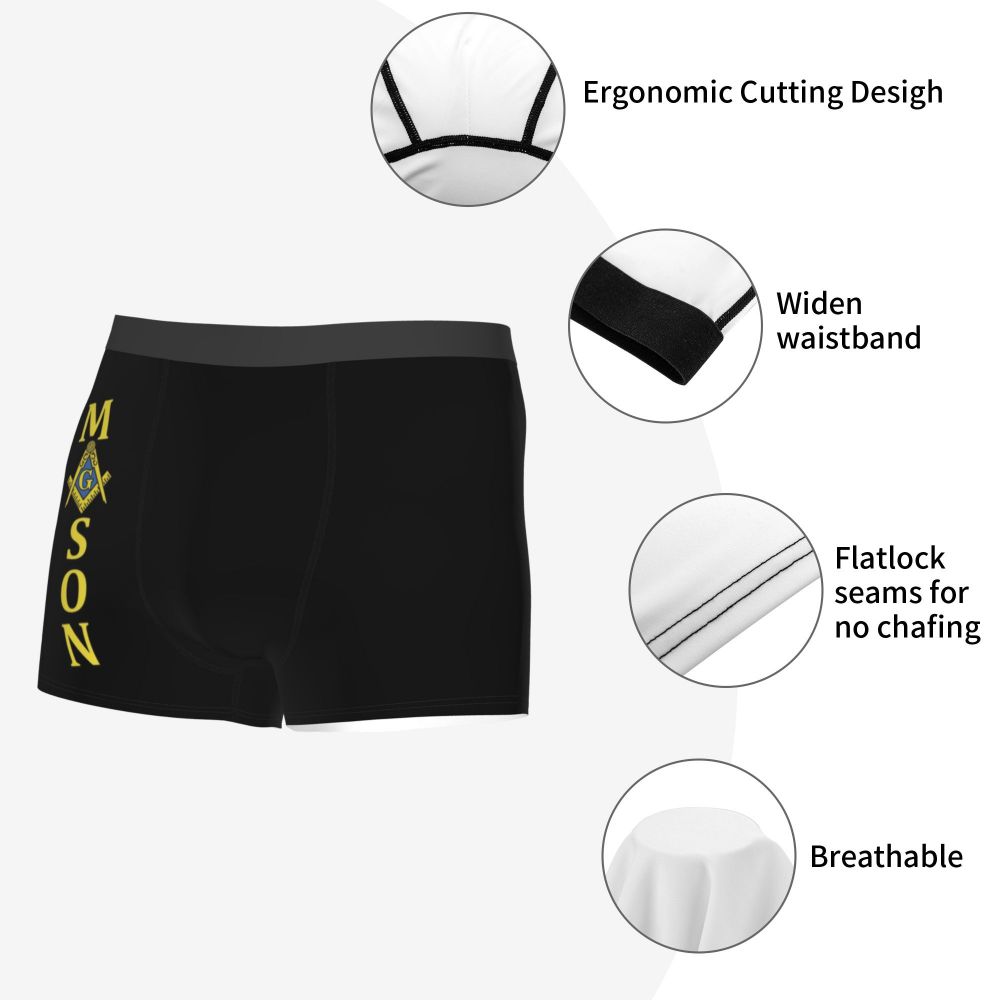 Breathable Gaianata Gemogoro Ghidra Masonic Freemason Briefs