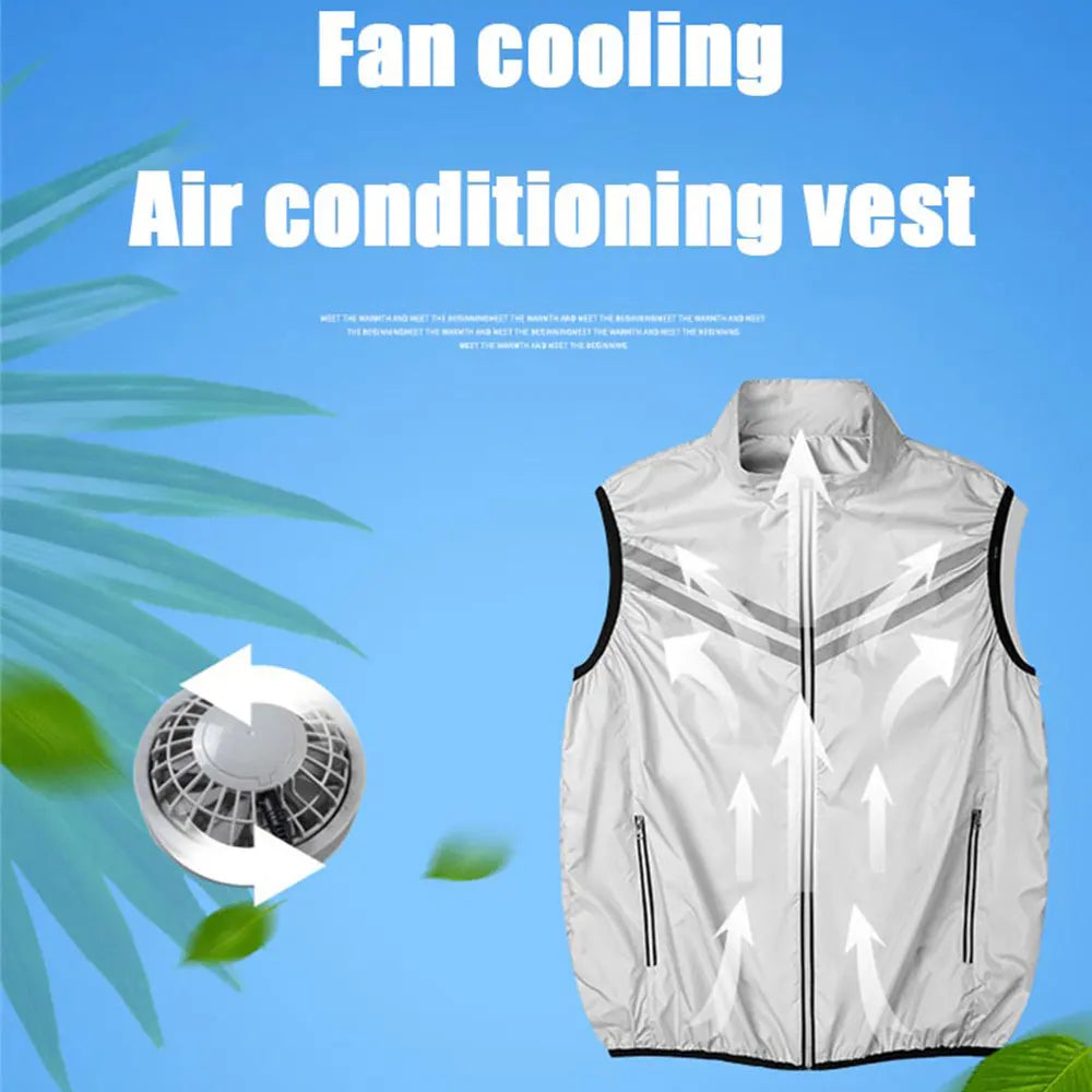 Cooling Vest Summer Workwear for Men and Women