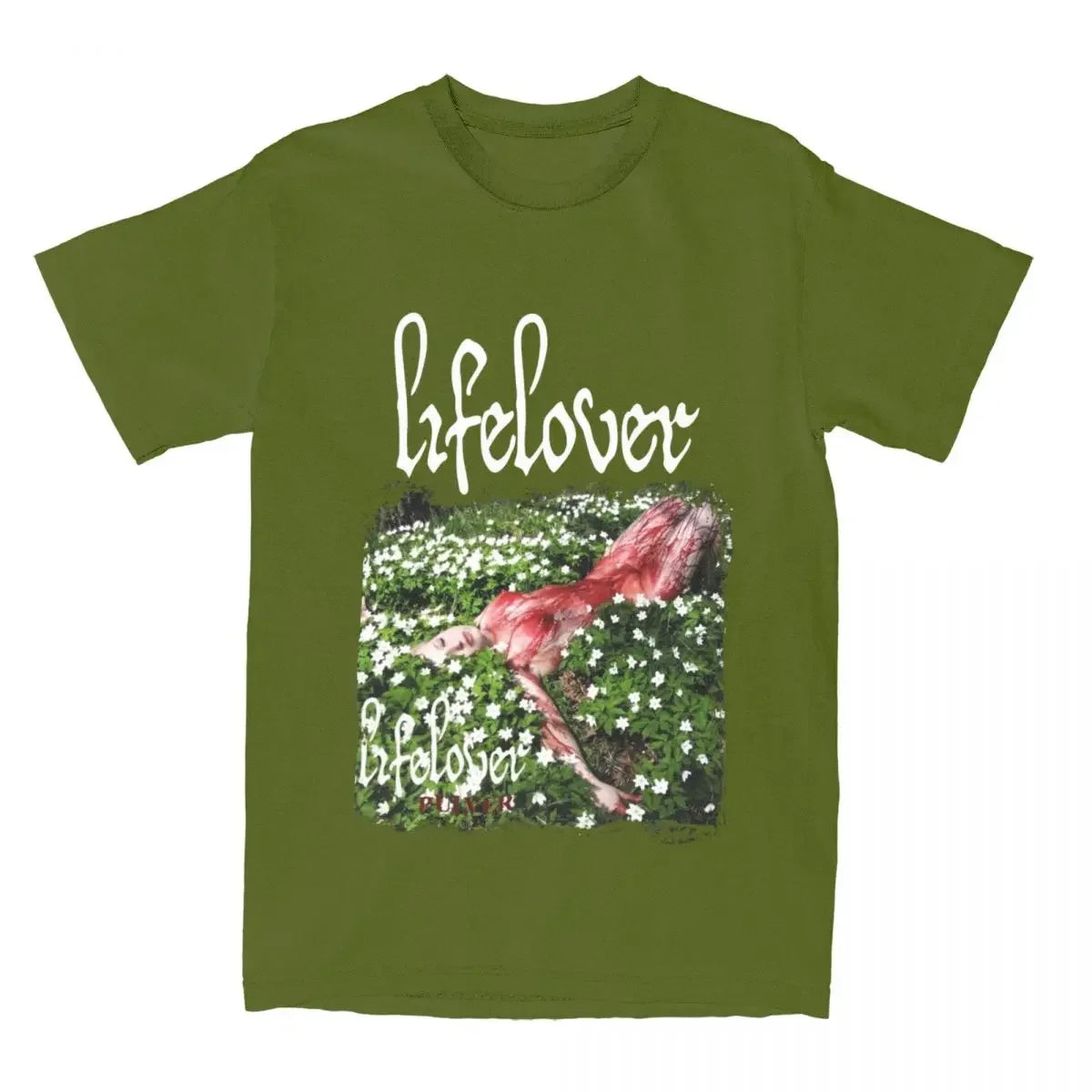 Lifelover Band Cotton Casual T-Shirt for Men and Women
