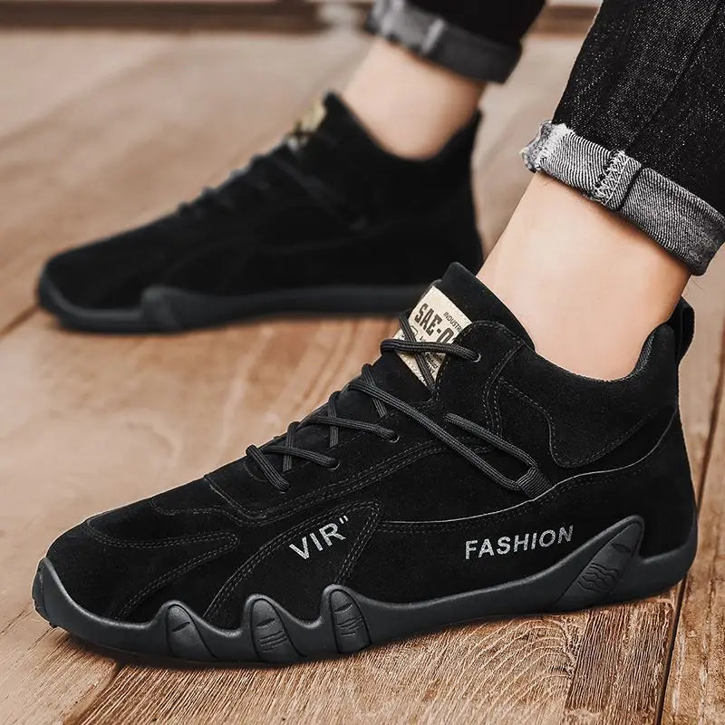 Breathable Cotton Casual Sneakers for Men