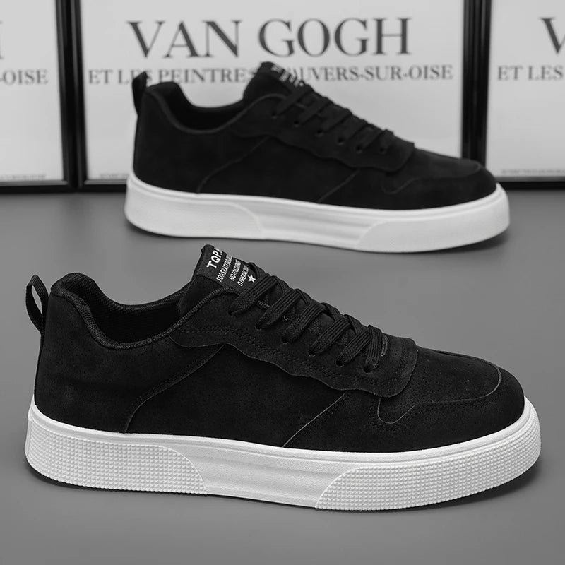 Men's Low-Top Sports Shoes in Green Black Red