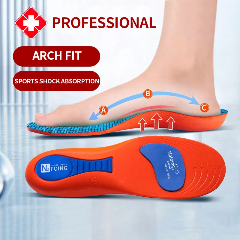 EVA Shock Absorption Insoles for Running and Basketball