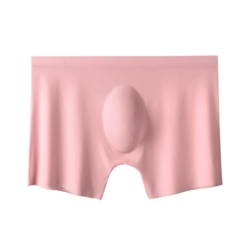 Men's Boxer Shorts Thin Breathable Soft Solid Color