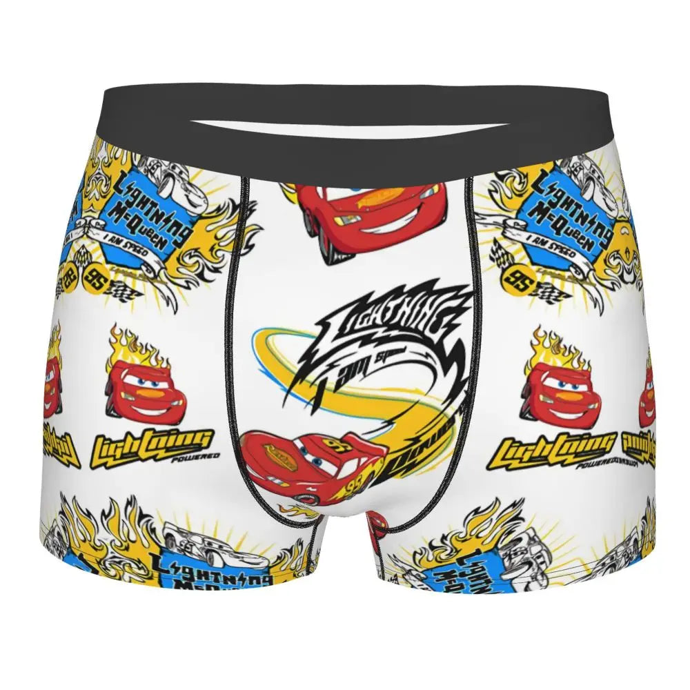 Lightning McQueen Cars Boxer Shorts for Men