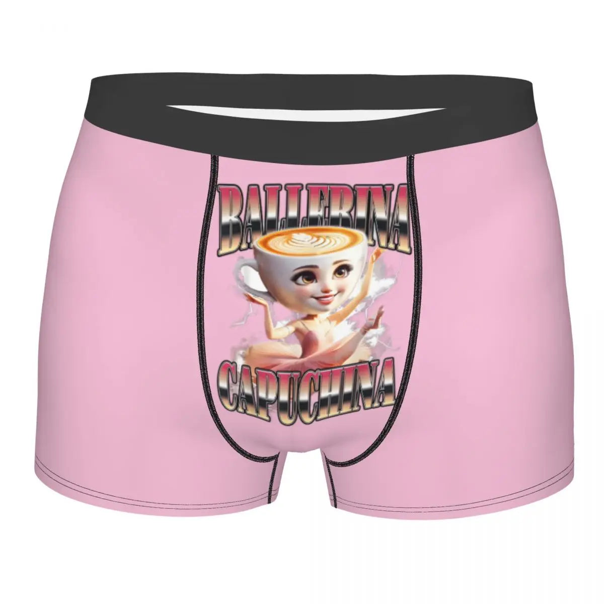 Men's Boxer Shorts Brr Brr Patapim Funny Italian Brainrot