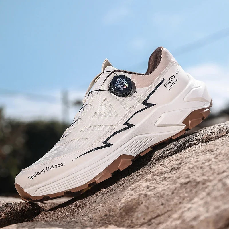 Men's Casual Outdoor Sneakers with Shock Absorption