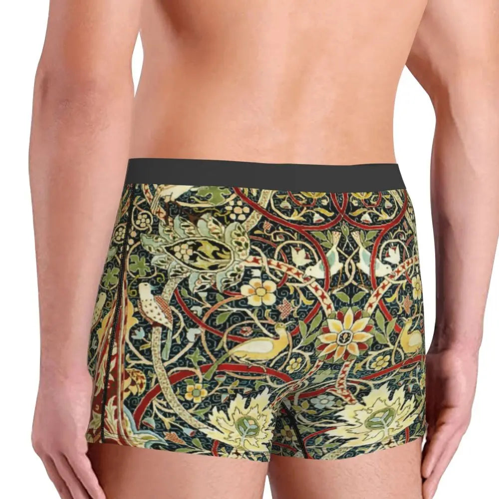 Breathable Cotton Polyester Boxer Shorts for Men
