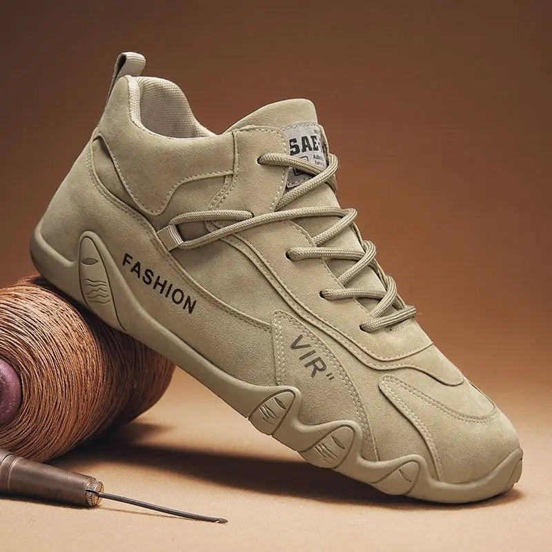 Breathable Cotton Casual Sneakers for Men