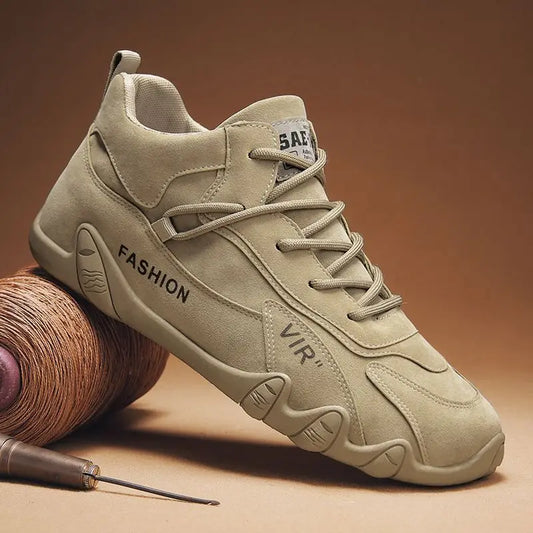 Breathable Cotton Casual Sneakers for Men