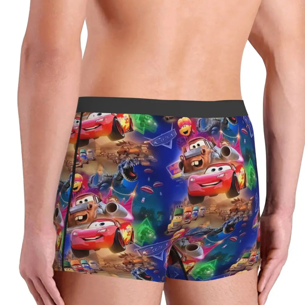 Lightning McQueen Cars Boxer Shorts for Men